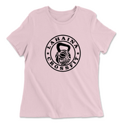 Womens 2X-Large PINK Relaxed Jersey T-Shirt