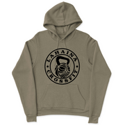 Mens 2X-Large OLIVE Hooded T-Shirt