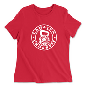 Womens 2X-Large RED Relaxed Jersey T-Shirt