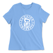 Womens 2X-Large CAROLINA_BLUE Relaxed Jersey T-Shirt