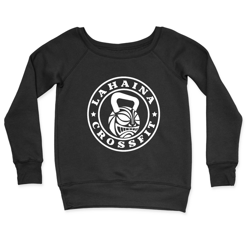 Womens 2X-Large BLACK CrewNeck