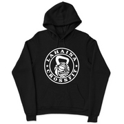 Mens 2X-Large BLACK Hooded T-Shirt