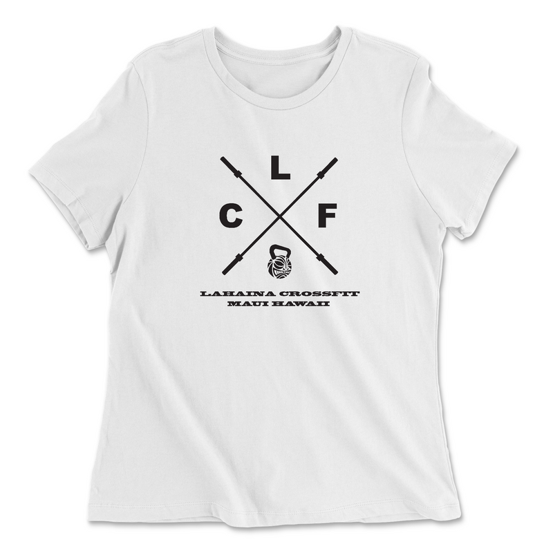 Womens 2X-Large WHITE Relaxed Jersey T-Shirt