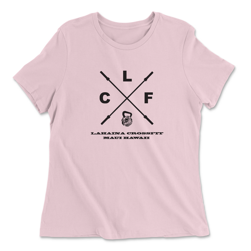 Womens 2X-Large PINK Relaxed Jersey T-Shirt