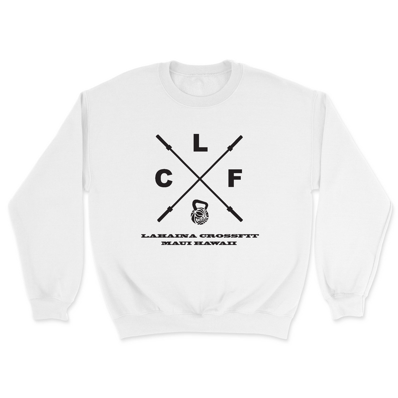 Mens 2X-Large WHITE Midweight Sweatshirt