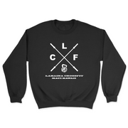 Mens 2X-Large BLACK Midweight Sweatshirt