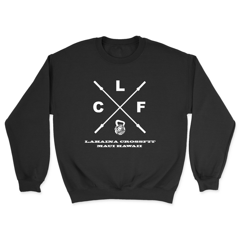 Mens 2X-Large BLACK Midweight Sweatshirt