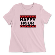 Womens 2X-Large PINK Relaxed Jersey T-Shirt
