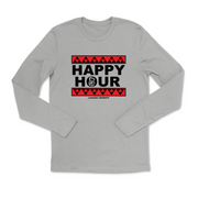 Mens 2X-Large HEATHER_GRAY Long Sleeve