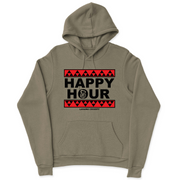 Mens 2X-Large OLIVE Hooded T-Shirt