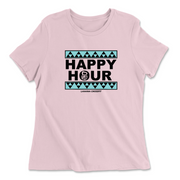 Womens 2X-Large PINK Relaxed Jersey T-Shirt