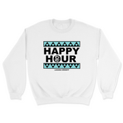 Mens 2X-Large WHITE Midweight Sweatshirt