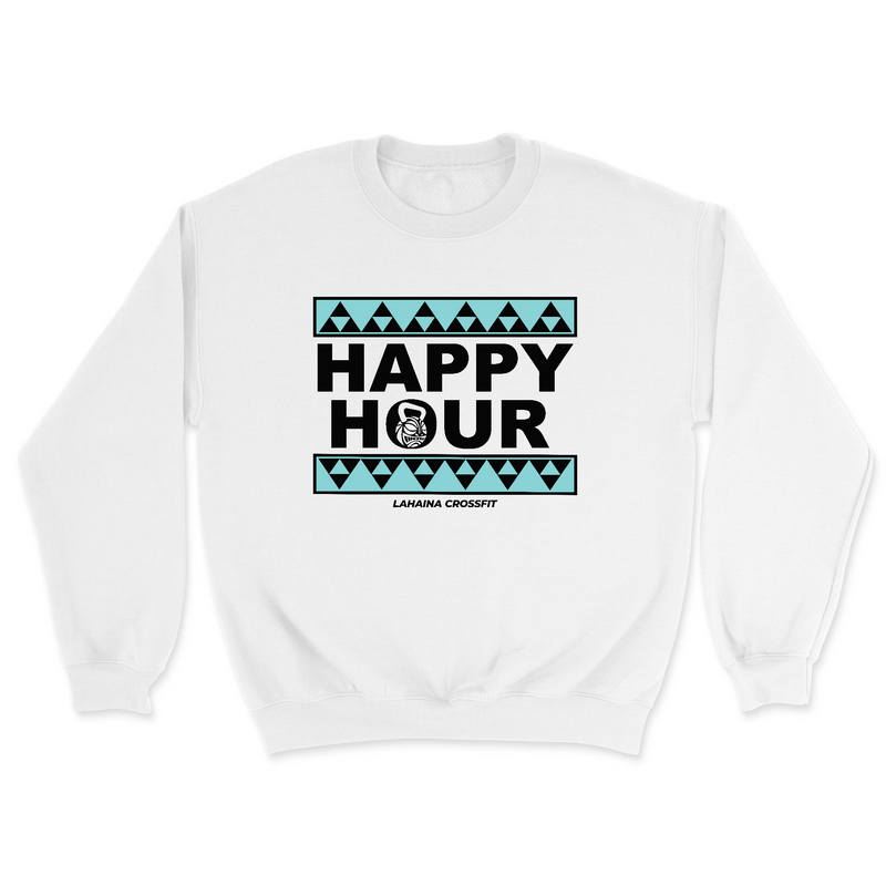 Mens 2X-Large WHITE Midweight Sweatshirt