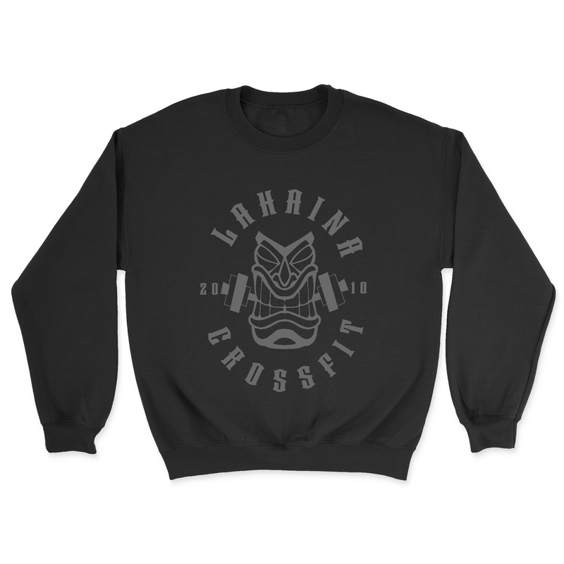 Mens 2X-Large BLACK Midweight Sweatshirt