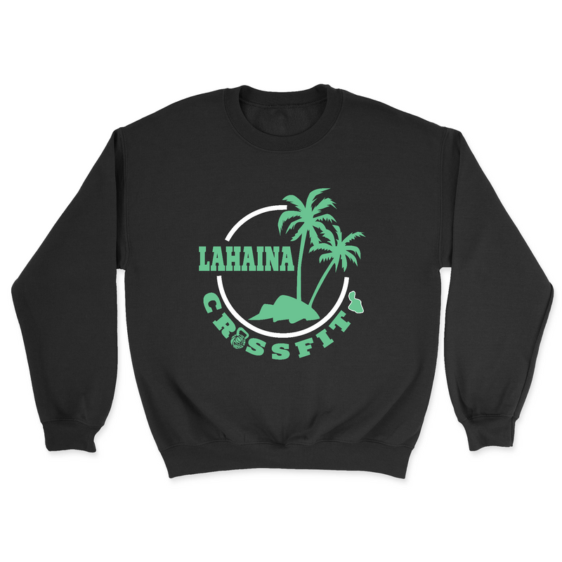 Mens 2X-Large BLACK Midweight Sweatshirt