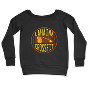 Womens 2X-Large BLACK CrewNeck