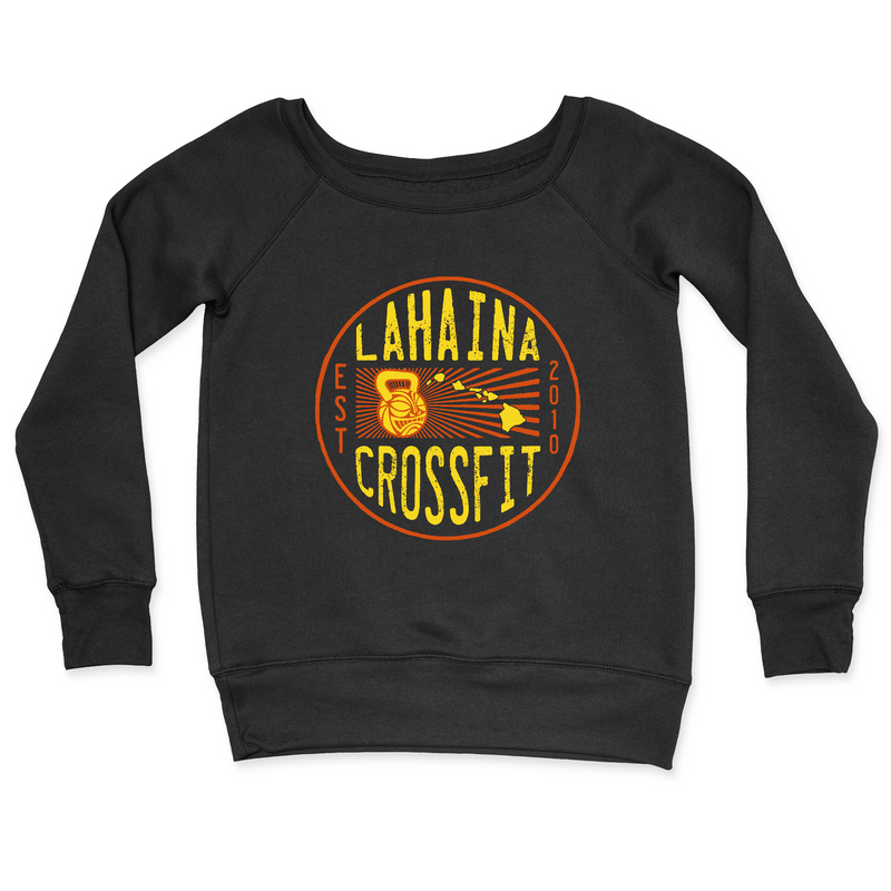 Womens 2X-Large BLACK CrewNeck