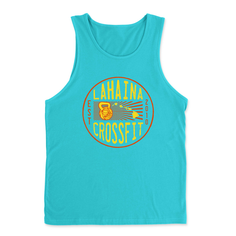 Mens 2X-Large TAHITI_BLUE Tank Top