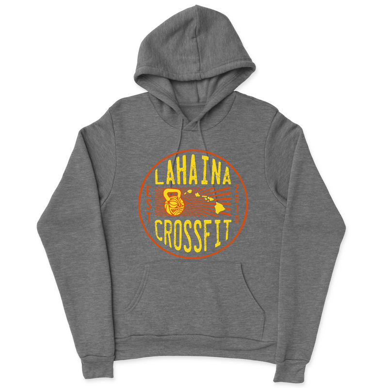 Mens 2X-Large GUNMETAL_HEATHER Hooded T-Shirt