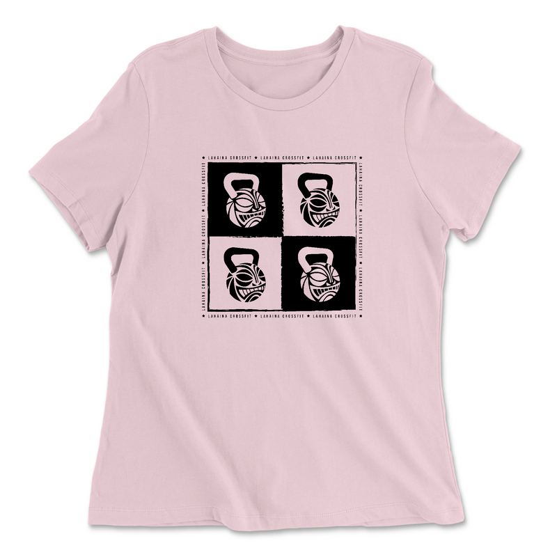 Womens 2X-Large PINK Relaxed Jersey T-Shirt