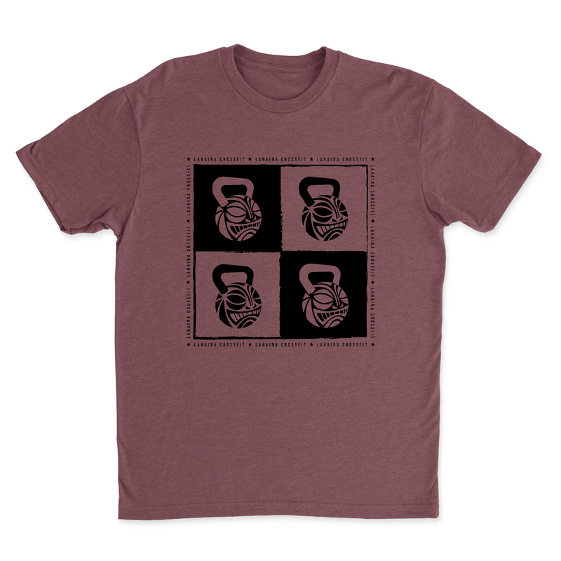 Mens 2X-Large HEATHER_MAROON T-Shirt