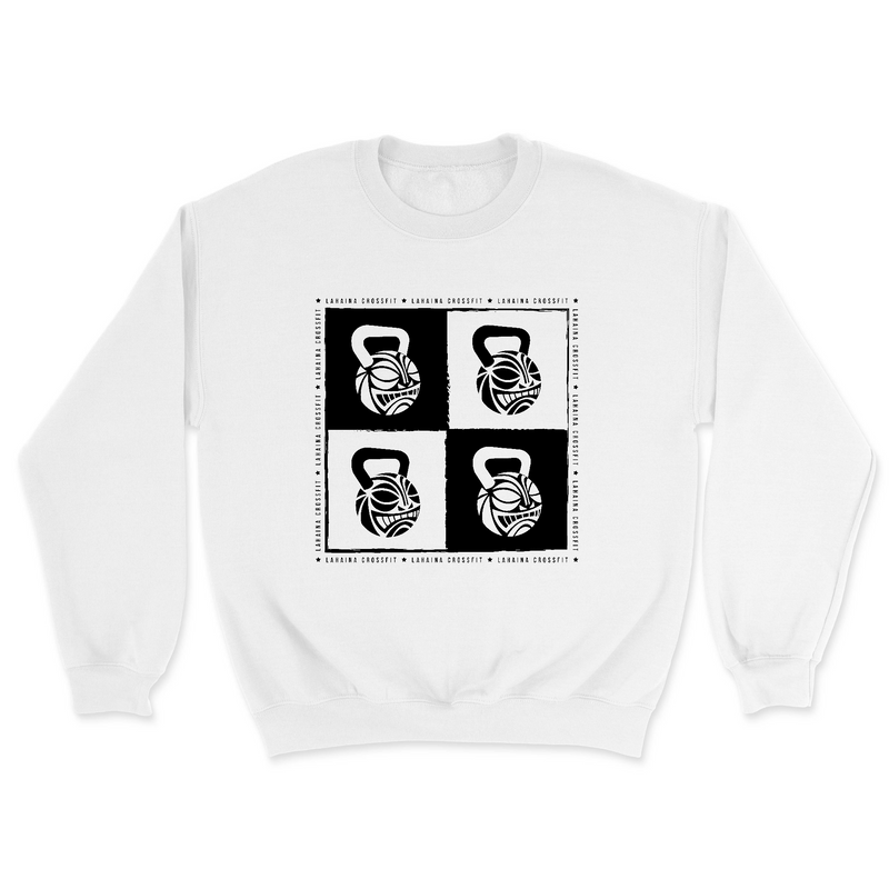 Mens 2X-Large WHITE Midweight Sweatshirt