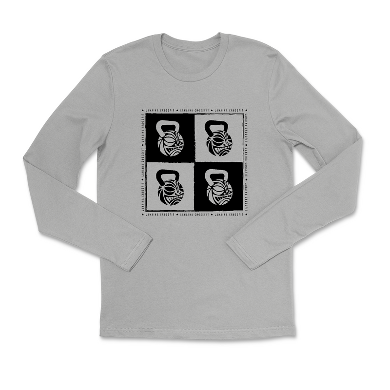 Mens 2X-Large HEATHER_GRAY Long Sleeve