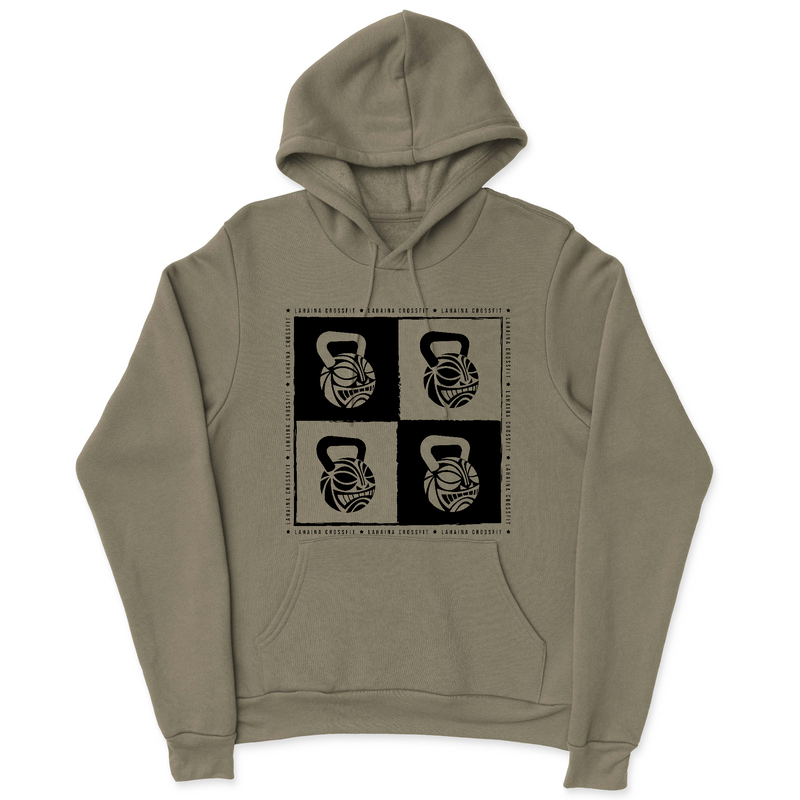 Mens 2X-Large OLIVE Hooded T-Shirt