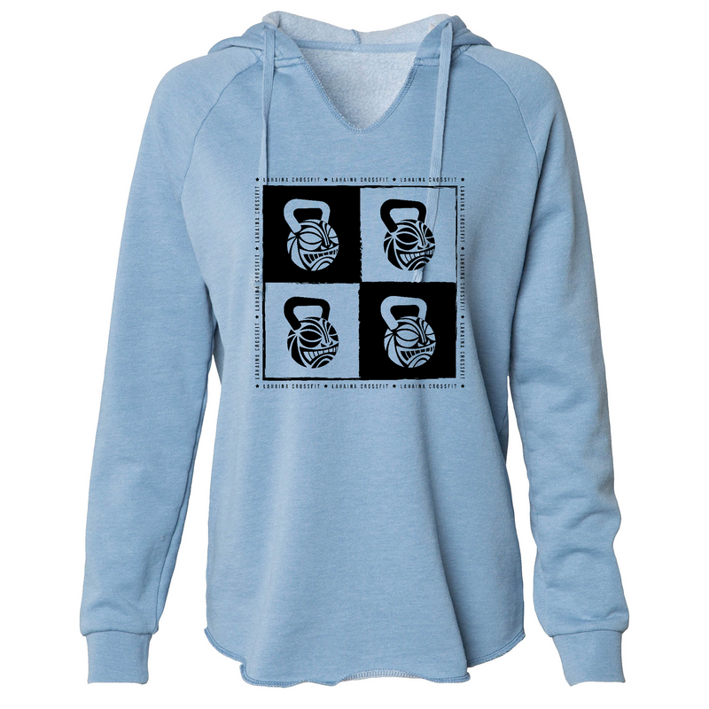 Womens 2X-Large MISTY_BLUE Hoodie