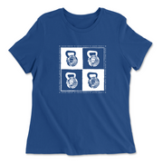 Womens 2X-Large TRUE_ROYAL Relaxed Jersey T-Shirt