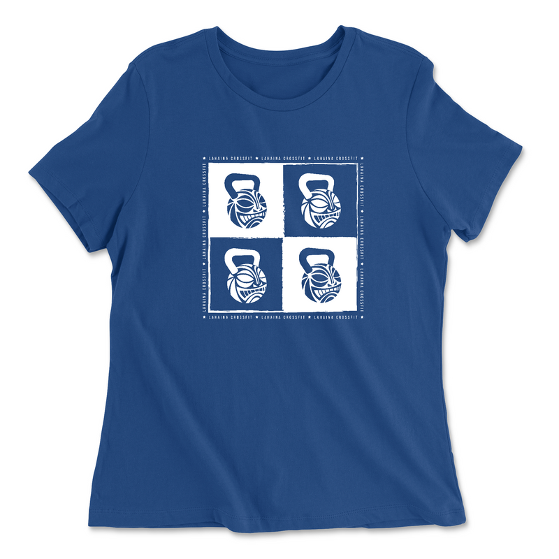 Womens 2X-Large TRUE_ROYAL Relaxed Jersey T-Shirt
