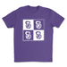 Mens 2X-Large PURPLE_RUSH T-Shirt