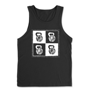 Mens 2X-Large BLACK Tank Top