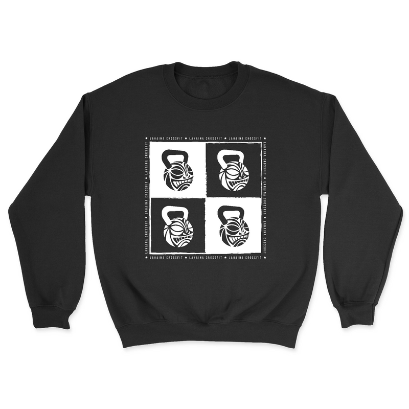 Mens 2X-Large BLACK Midweight Sweatshirt