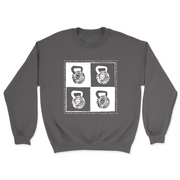 Mens 2X-Large CHARCOAL Midweight Sweatshirt