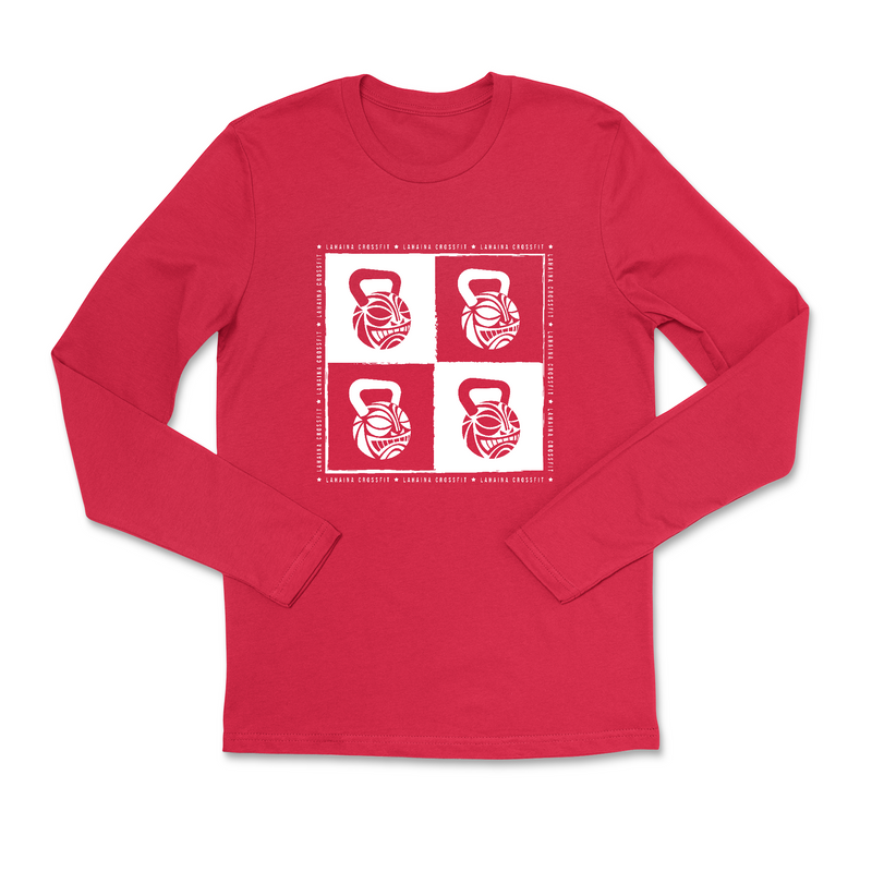 Mens 2X-Large RED Long Sleeve