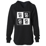 Womens 2X-Large BLACK Hoodie