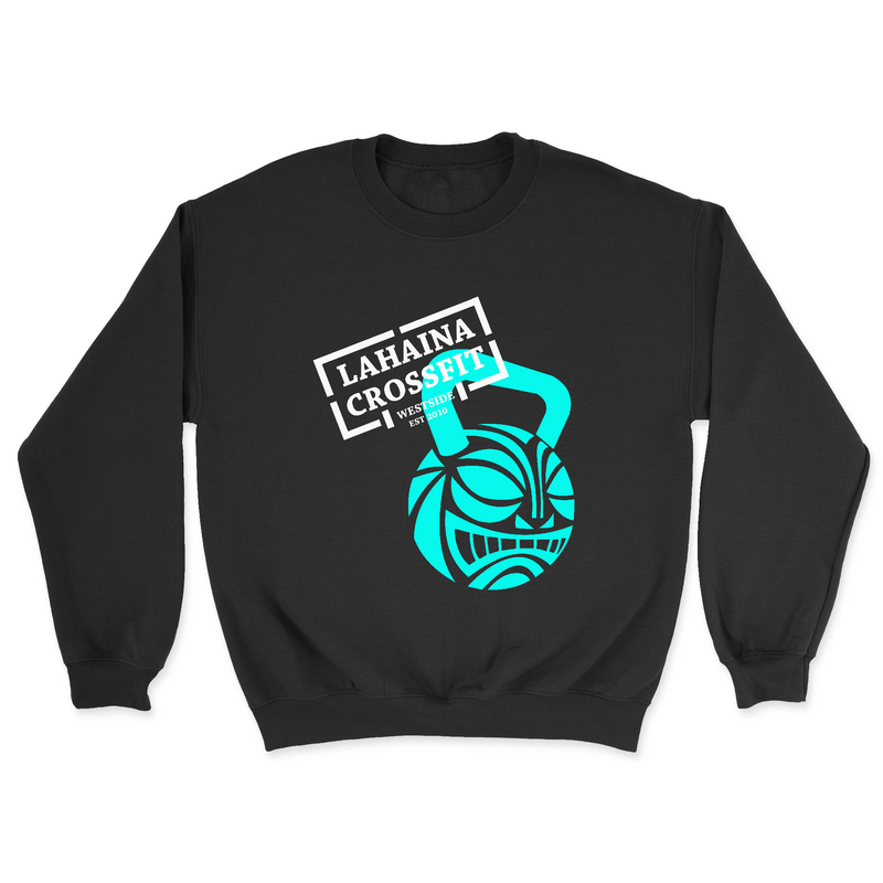 Mens 2X-Large BLACK Midweight Sweatshirt