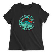 Womens 2X-Large BLACK Relaxed Jersey T-Shirt