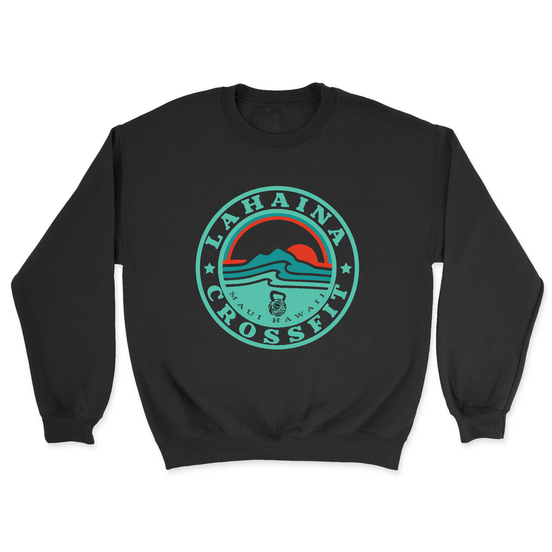 Mens 2X-Large BLACK Midweight Sweatshirt