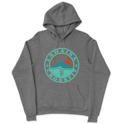 Mens 2X-Large GUNMETAL_HEATHER Hooded T-Shirt
