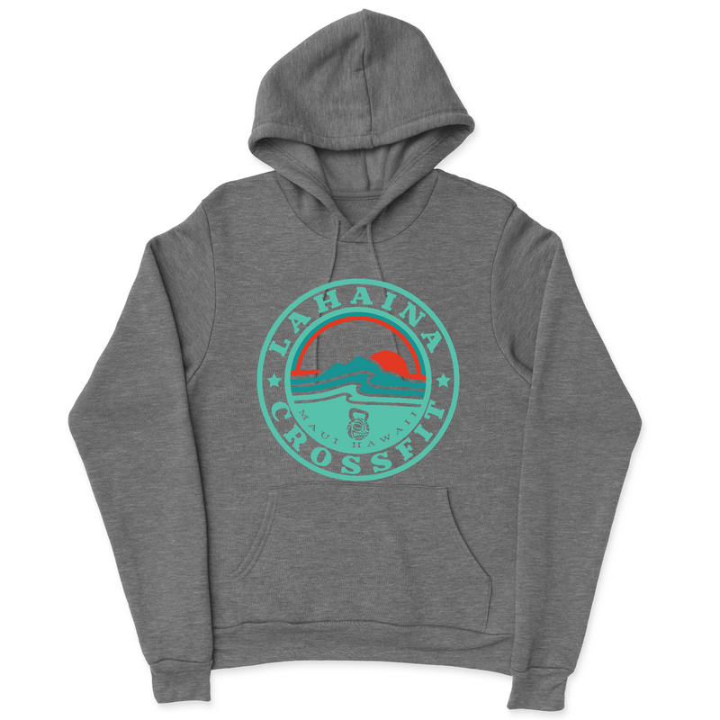 Mens 2X-Large GUNMETAL_HEATHER Hooded T-Shirt