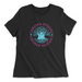 Womens 2X-Large BLACK Relaxed Jersey T-Shirt