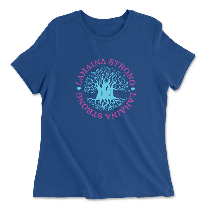 Womens 2X-Large TRUE_ROYAL Relaxed Jersey T-Shirt