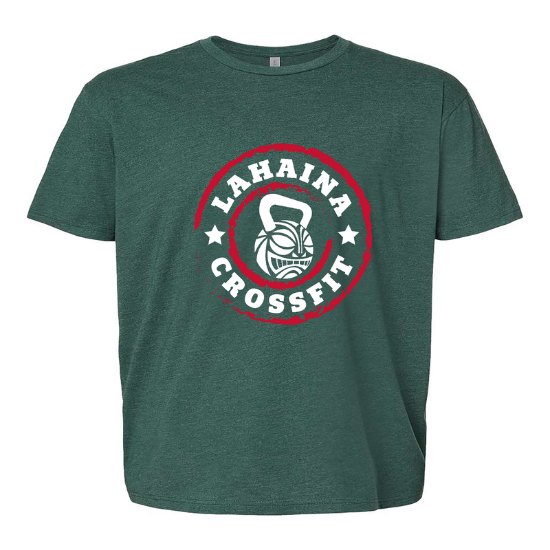 Mens 2X-Large HEATHER_FOREST_GREEN T-Shirt