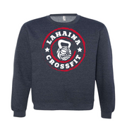 Mens 2X-Large CLASSIC_NAVY_HEATHER Midweight Sweatshirt