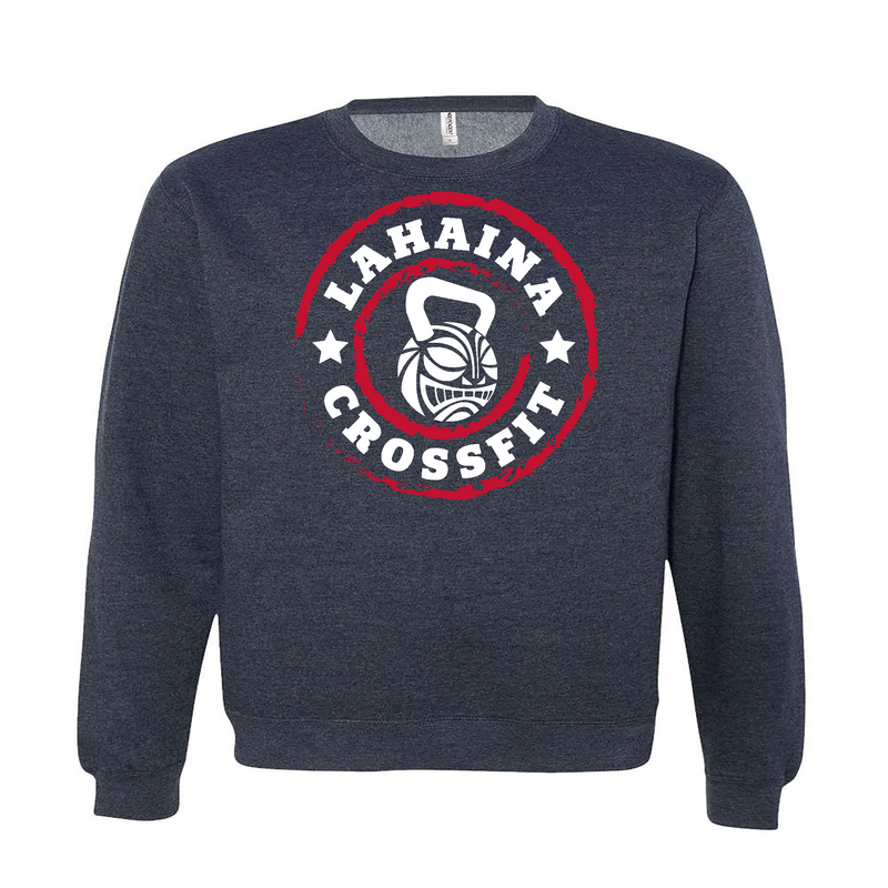 Mens 2X-Large CLASSIC_NAVY_HEATHER Midweight Sweatshirt
