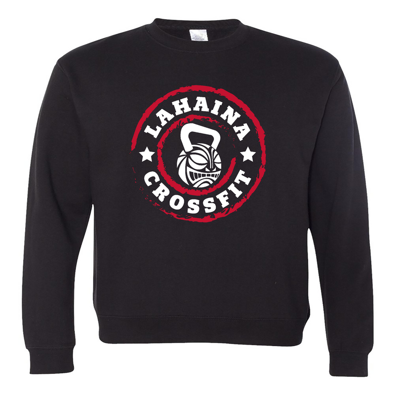 Mens 2X-Large BLACK Midweight Sweatshirt