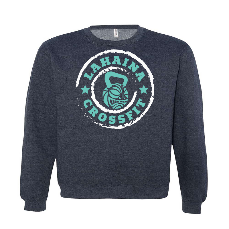 Mens 2X-Large CLASSIC_NAVY_HEATHER Midweight Sweatshirt