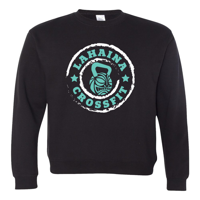 Mens 2X-Large BLACK Midweight Sweatshirt